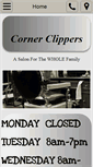 Mobile Screenshot of cornerclippers.com